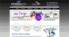 Desktop Screenshot of hypernovadesign.com